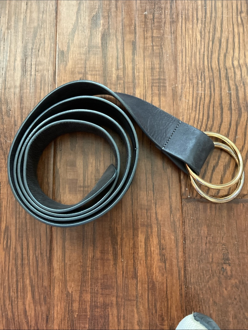 CAbi “Cinch” Double-Ring Belt